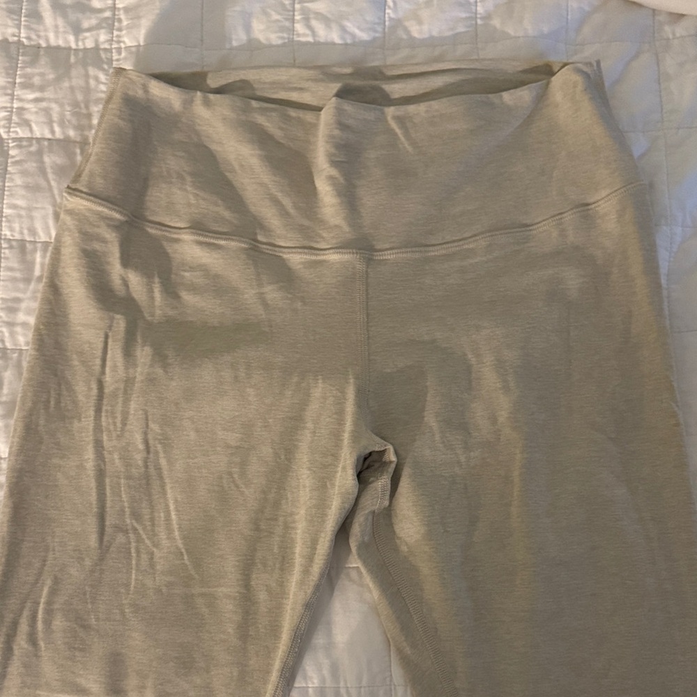 Alo Beige High-Waisted Leggings